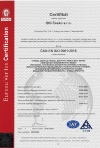 Certifikát QMS_9001